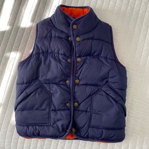 Navy Blue Puffer Vest